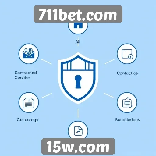 Características de segurança no site 711bet